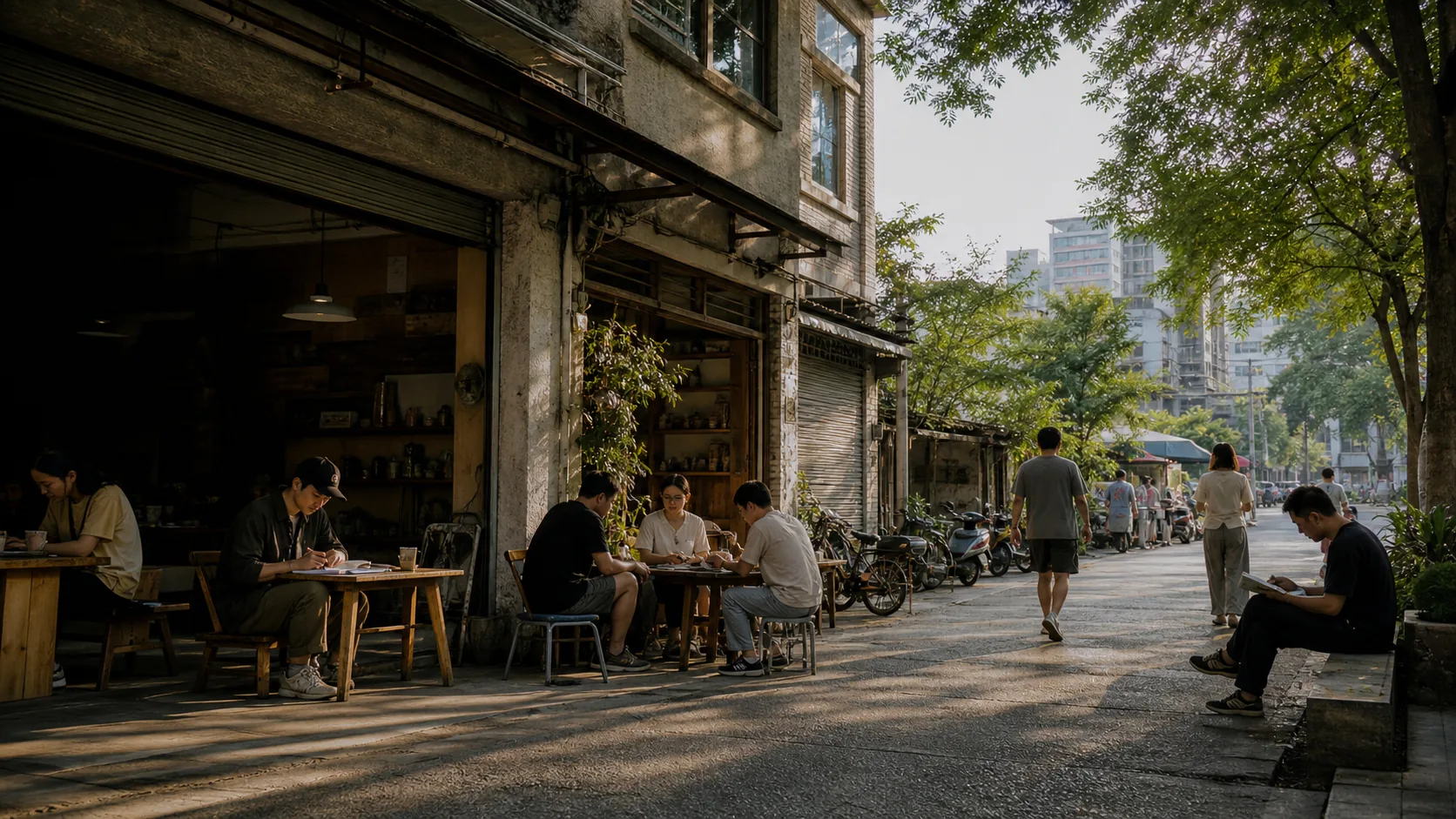 深圳街区中的观察与信息流动